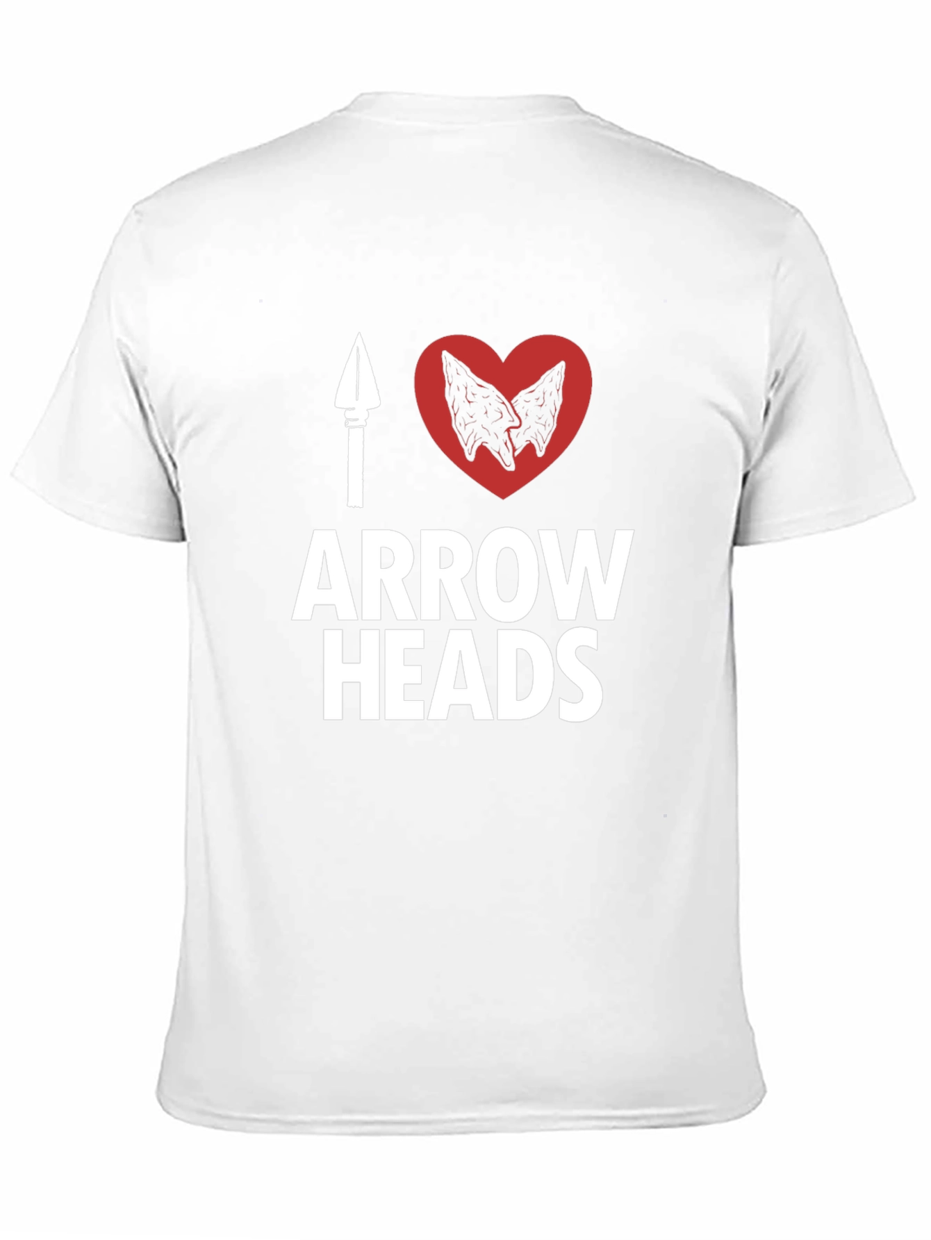 I Heart Arrowheads T-Shirt - Black Casual Wear