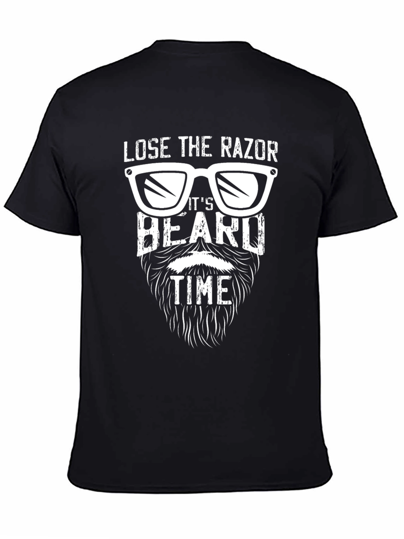 Lose The Razor Funny Beard T-Shirt