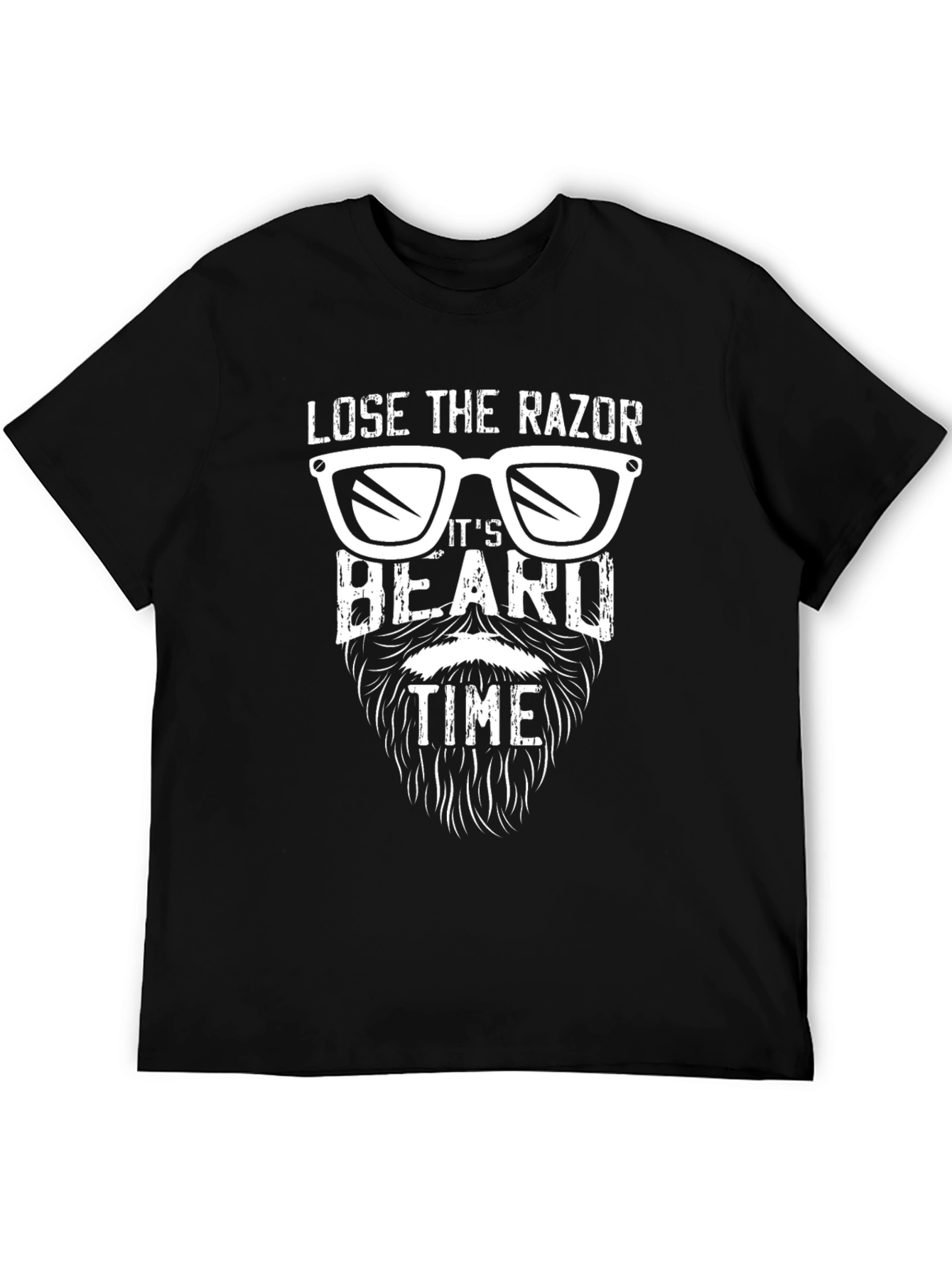 Lose The Razor Funny Beard T-Shirt