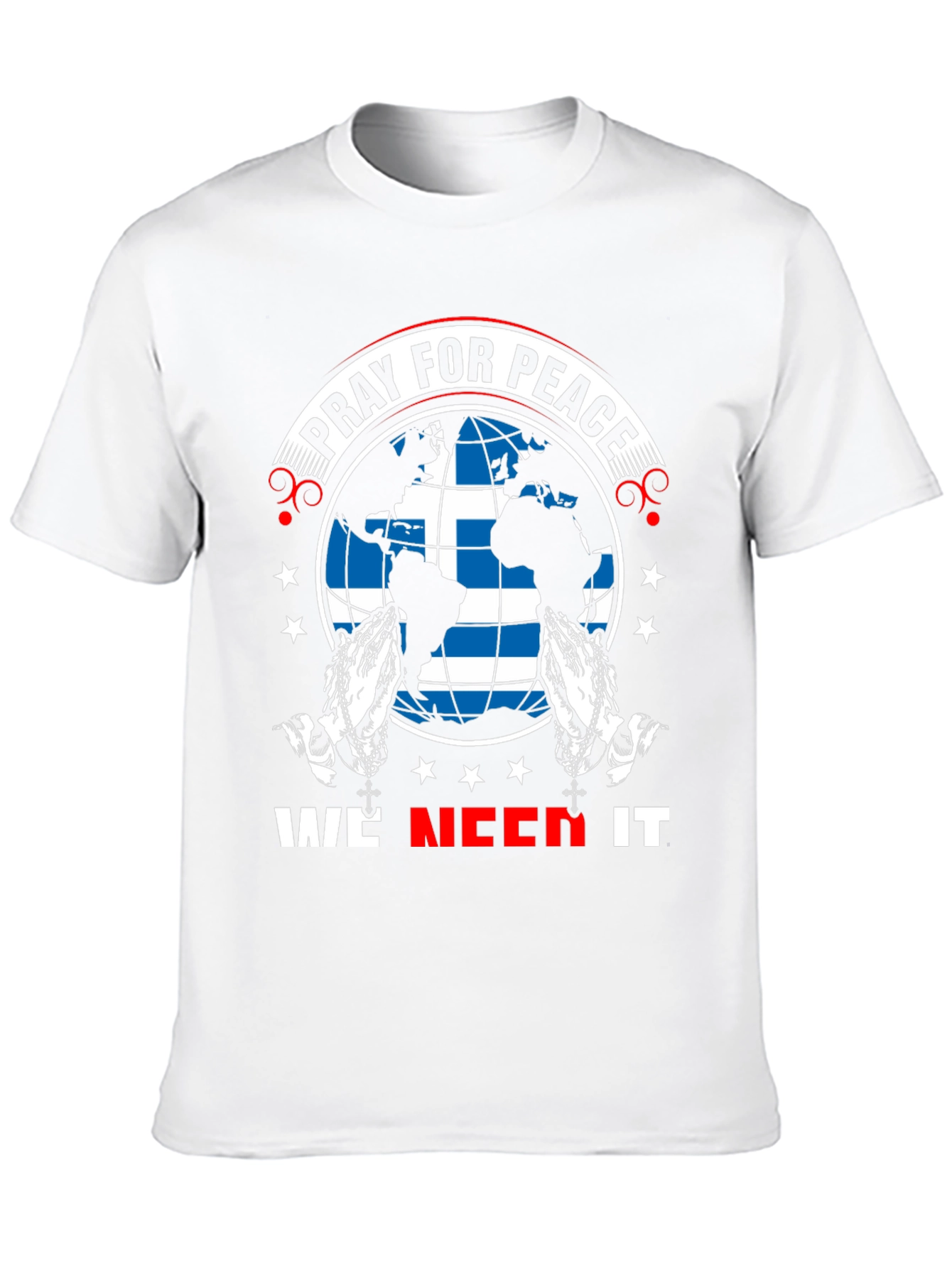 Pray For Peace Graphic T-Shirt