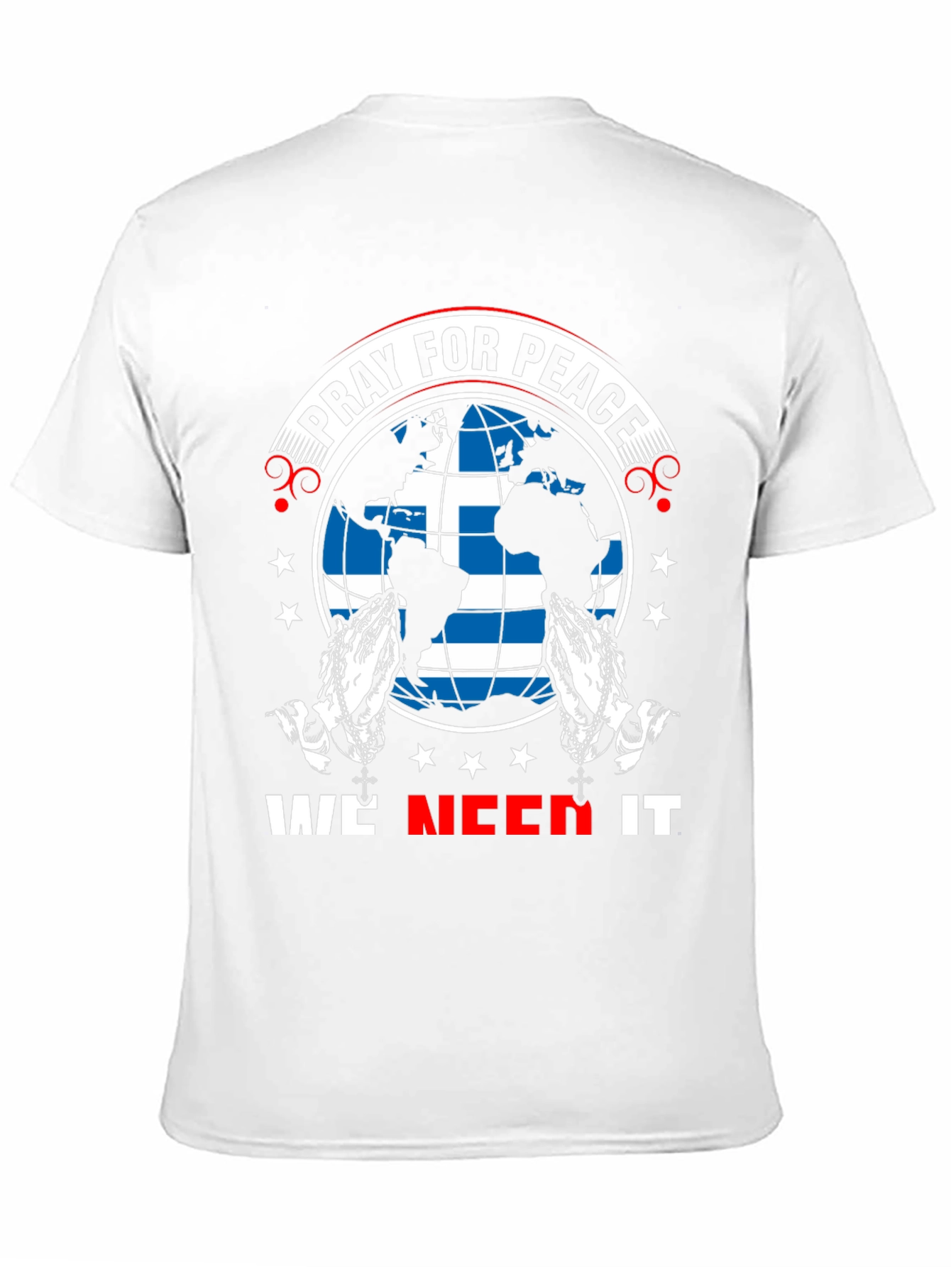 Pray For Peace Graphic T-Shirt