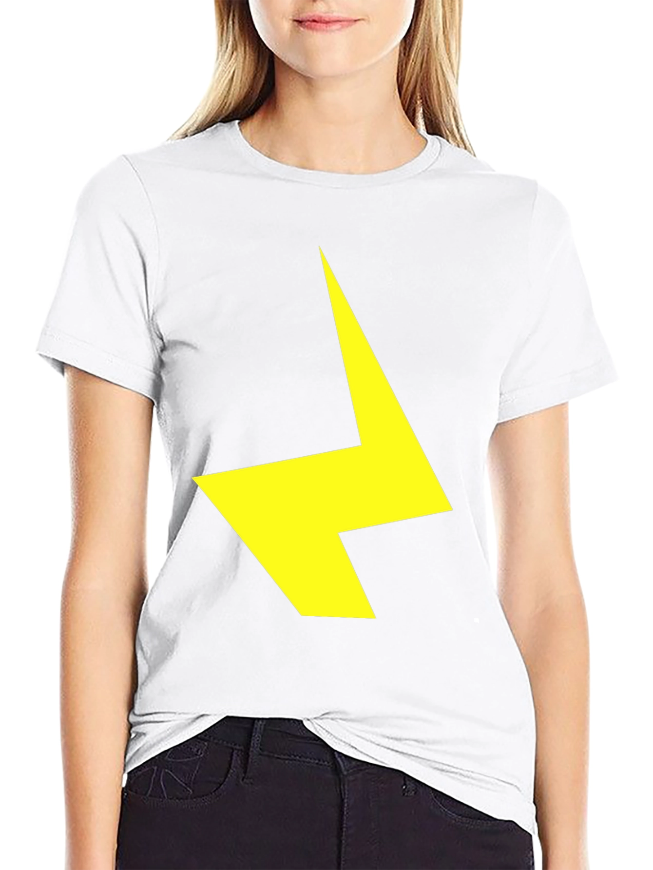 Lightning Bolt Graphic Tee - Bold Statement T-Shirt