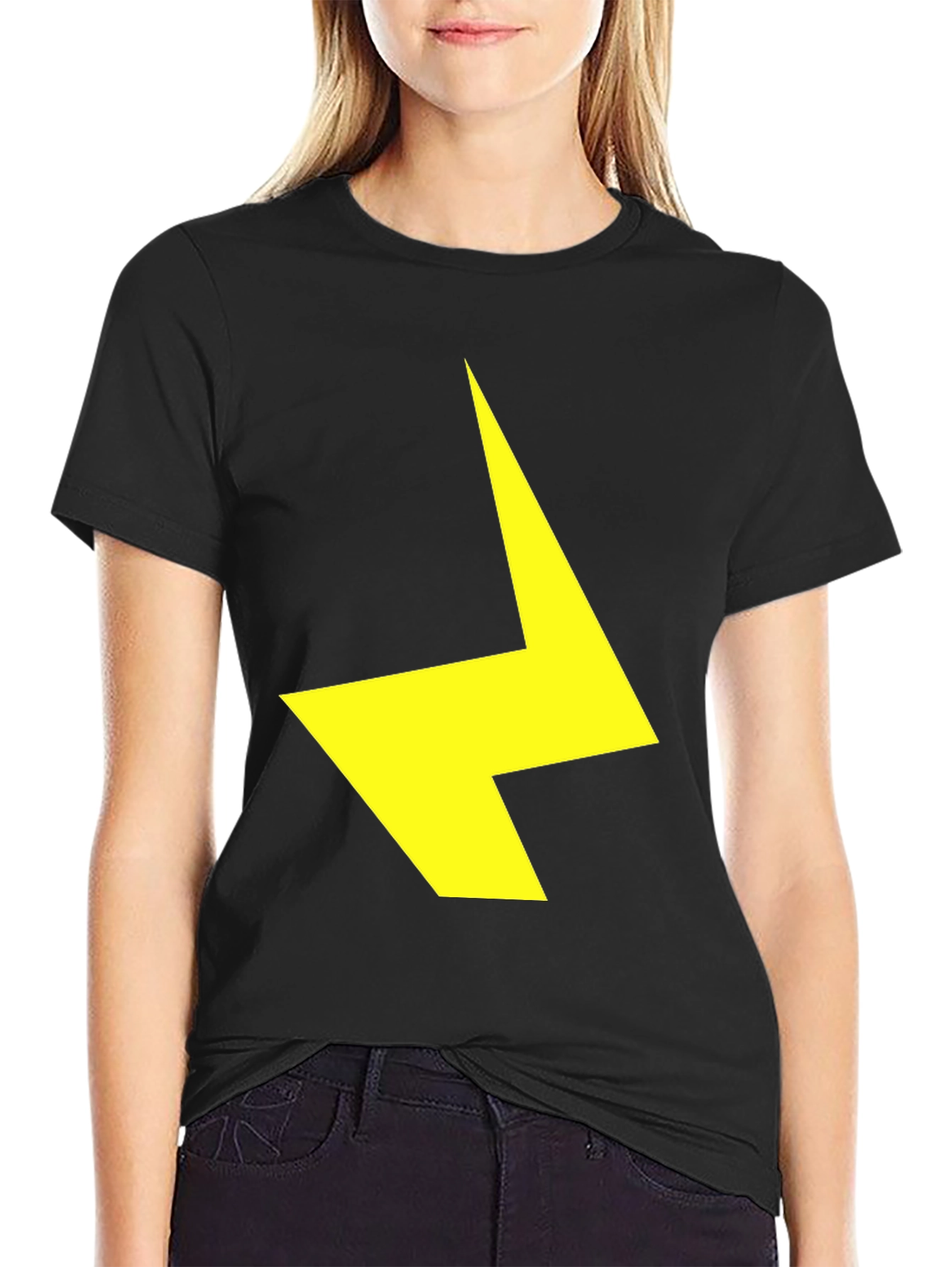 Lightning Bolt Graphic Tee - Bold Statement T-Shirt