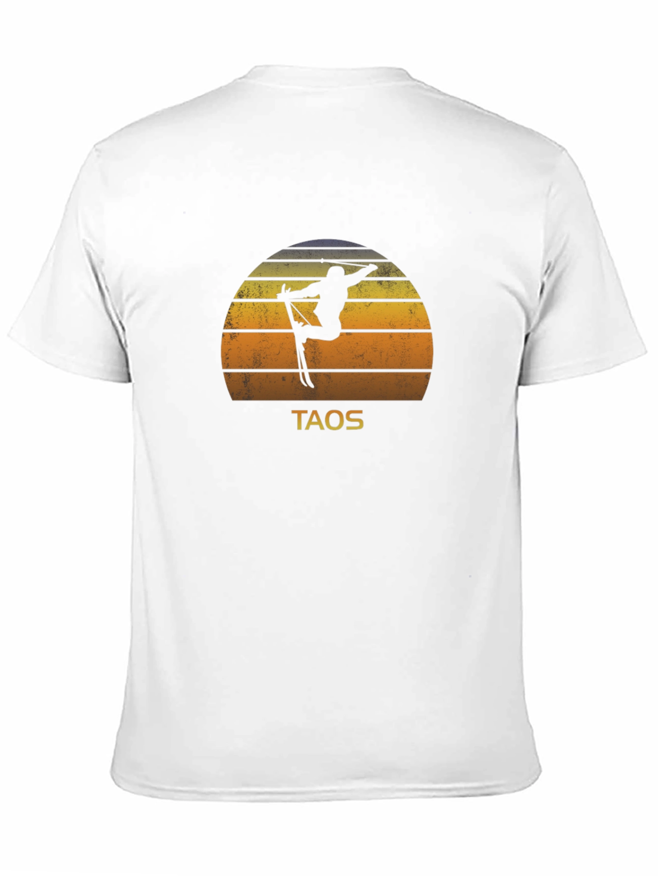 Taos Ski Retro Sunset Graphic Tee