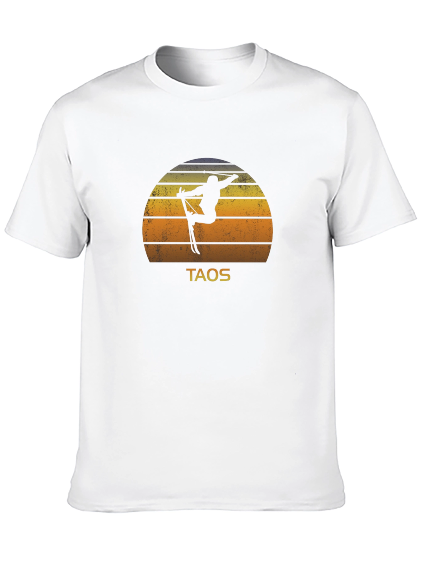 Taos Ski Retro Sunset Graphic Tee