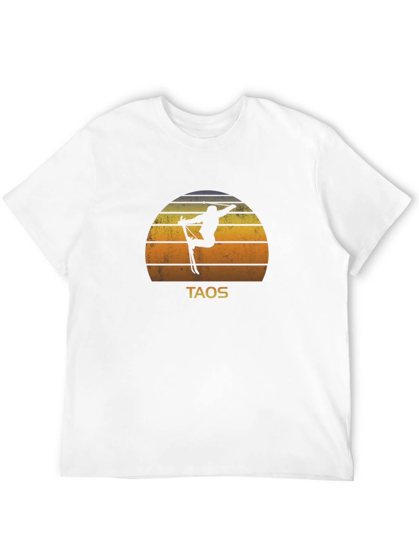 Taos Ski Retro Sunset Graphic Tee