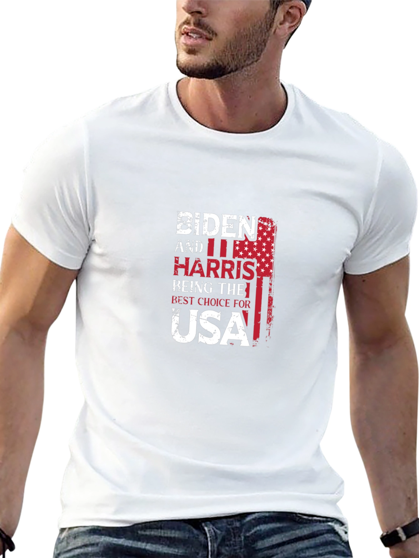 Biden Harris USA T-Shirt