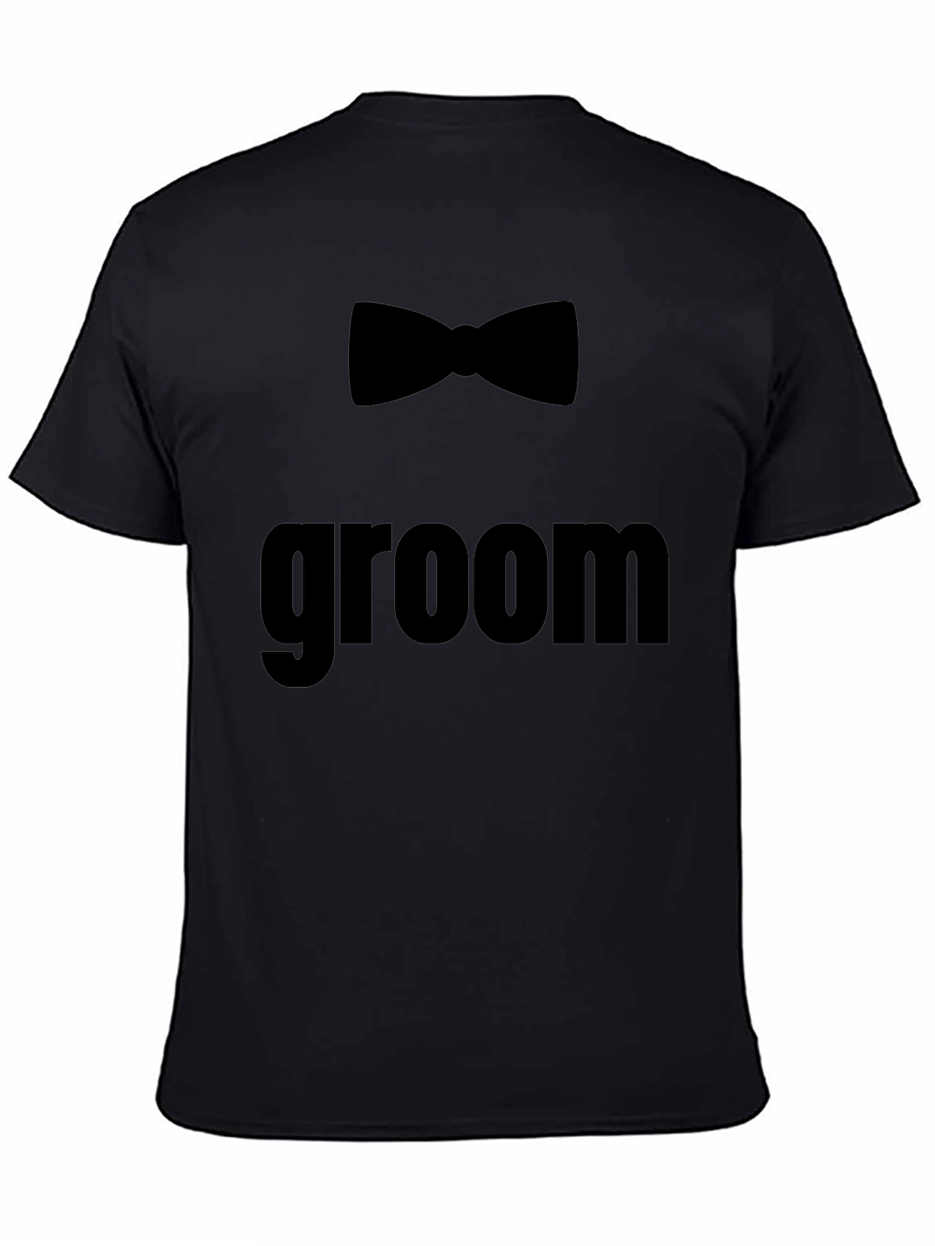 Groom Bow Tie T-Shirt - Wedding Party Tee
