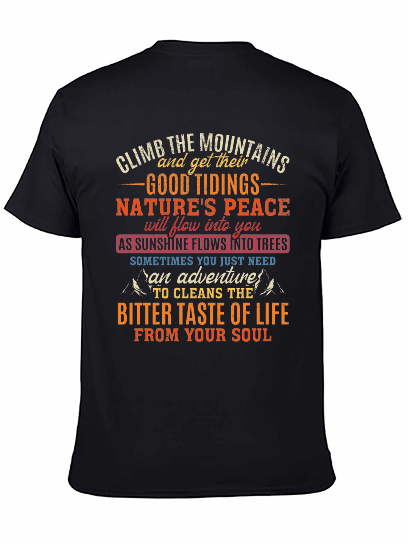 Mountain Adventure Graphic T-Shirt