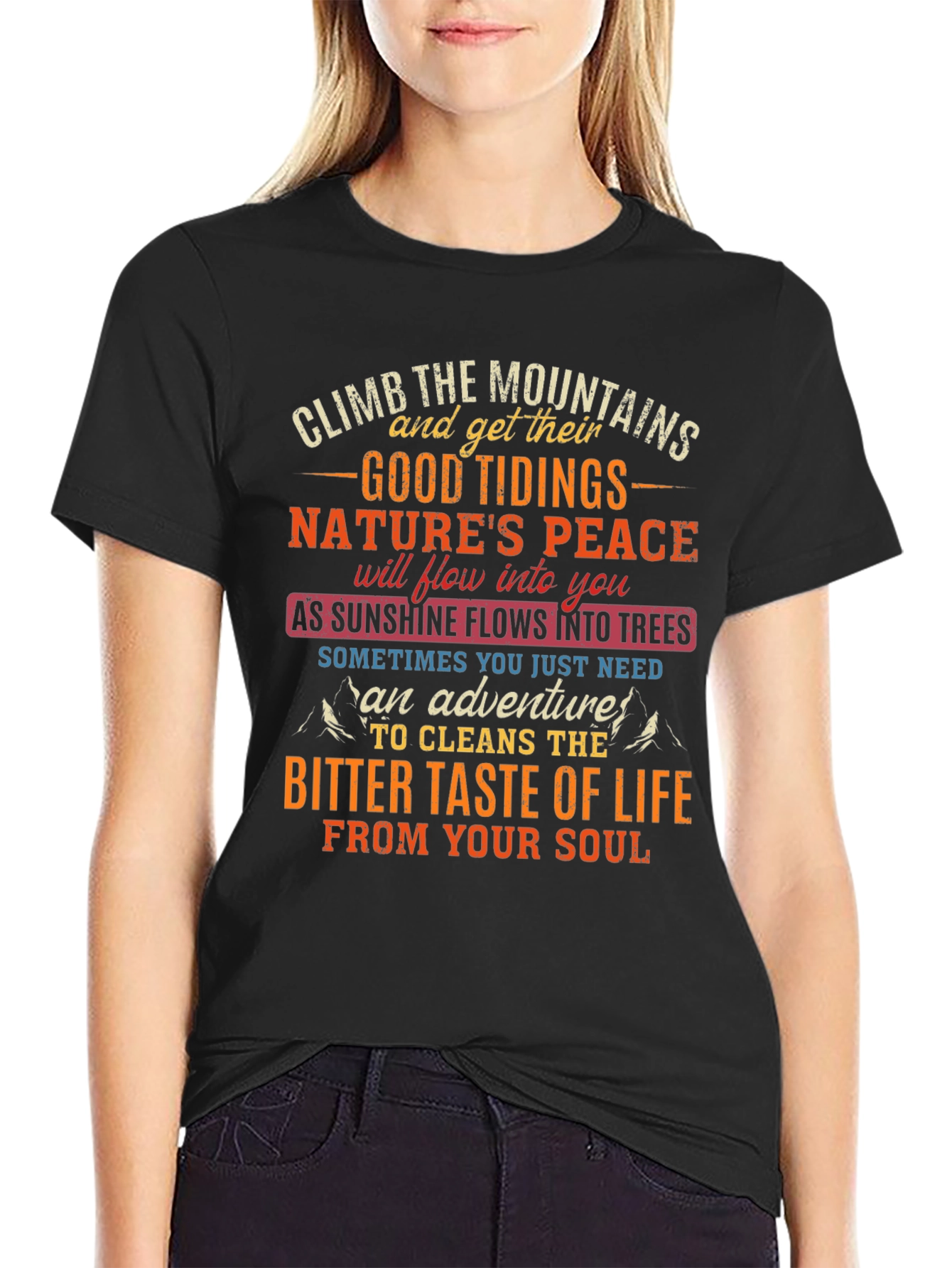 Mountain Adventure Graphic T-Shirt