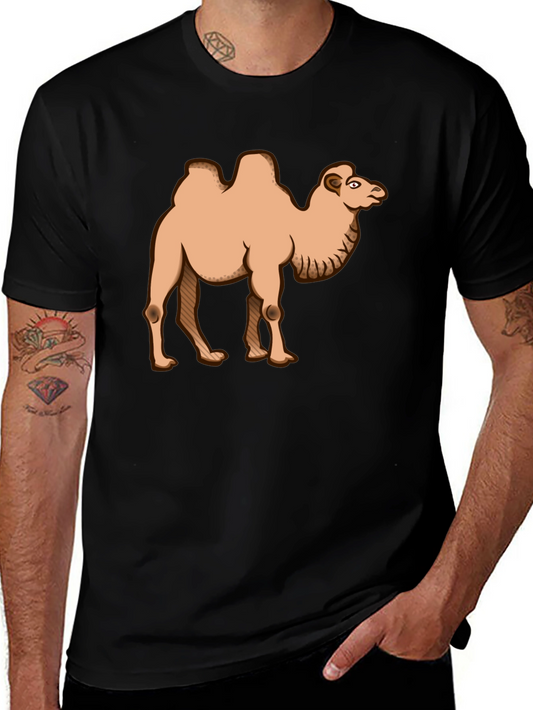 Camel T-Shirt - Unisex Crew Neck