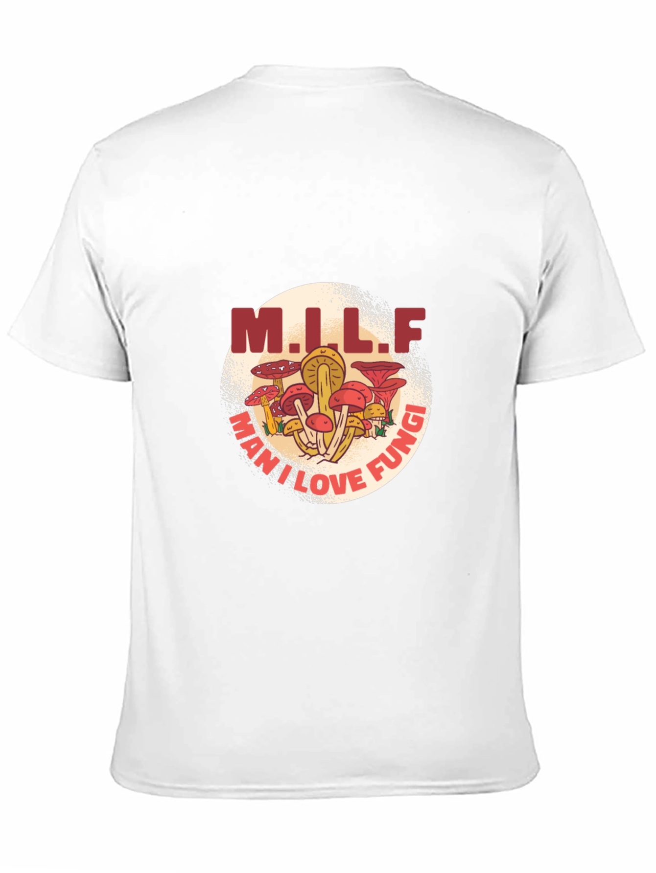 MILF Man I Love Fungi Black T-Shirt