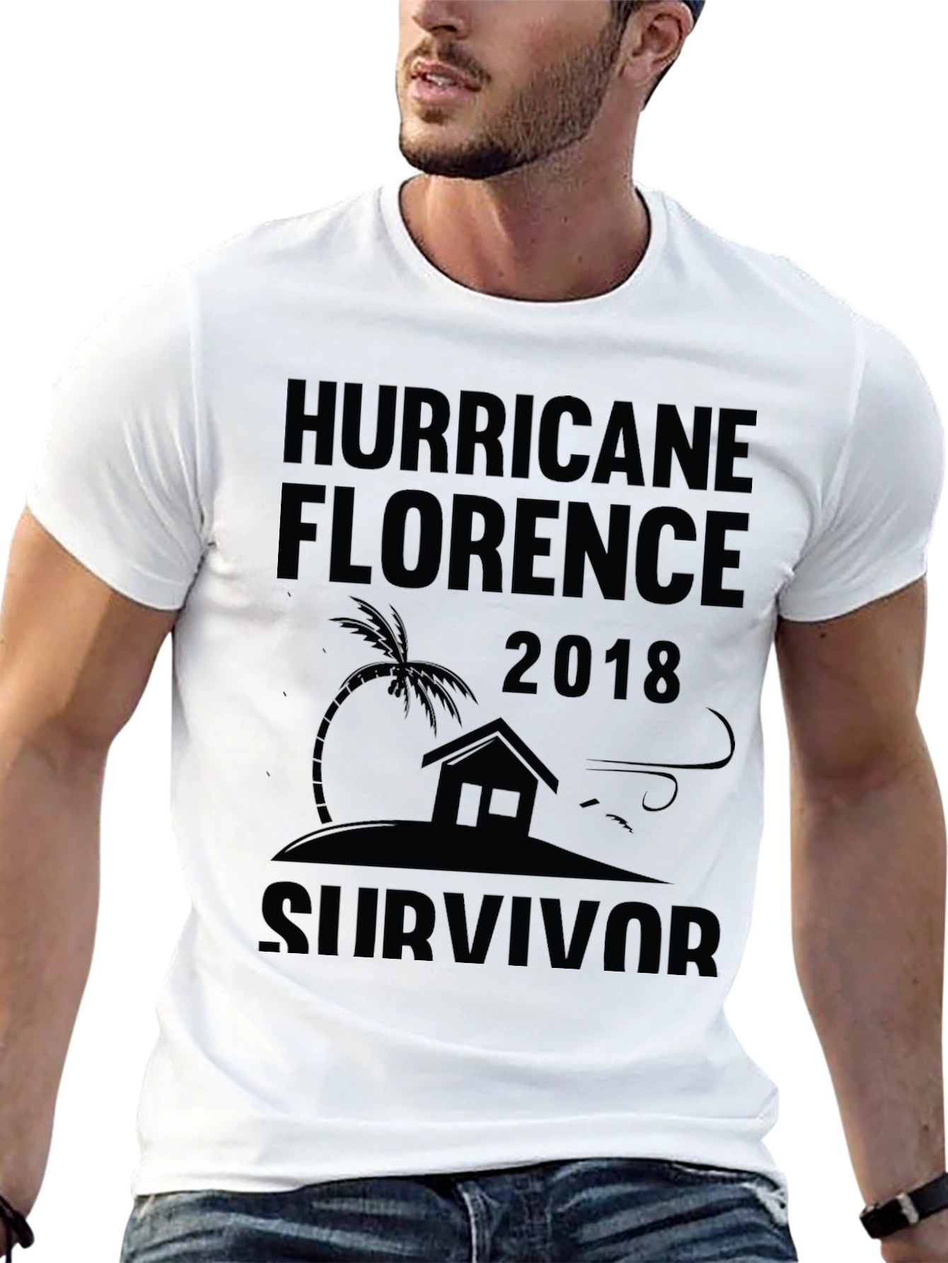 Hurricane Florence 2018 Survivor T-Shirt