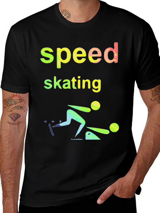 Speed Skating Graphic Tee