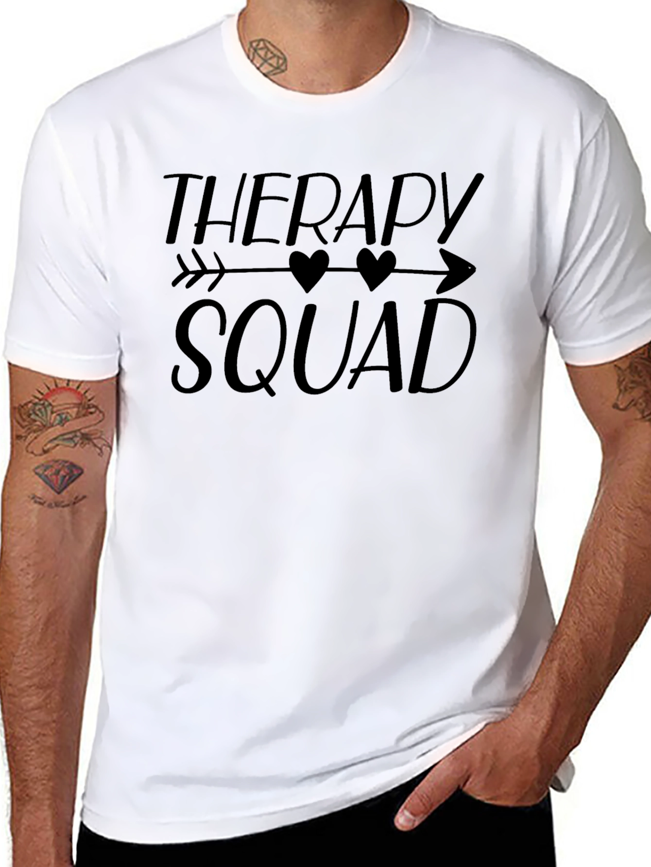 Therapy Squad Graphic Tee - Comfort and Style
