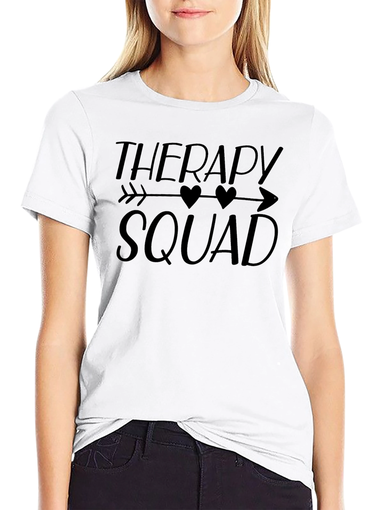 Therapy Squad Graphic Tee - Comfort and Style