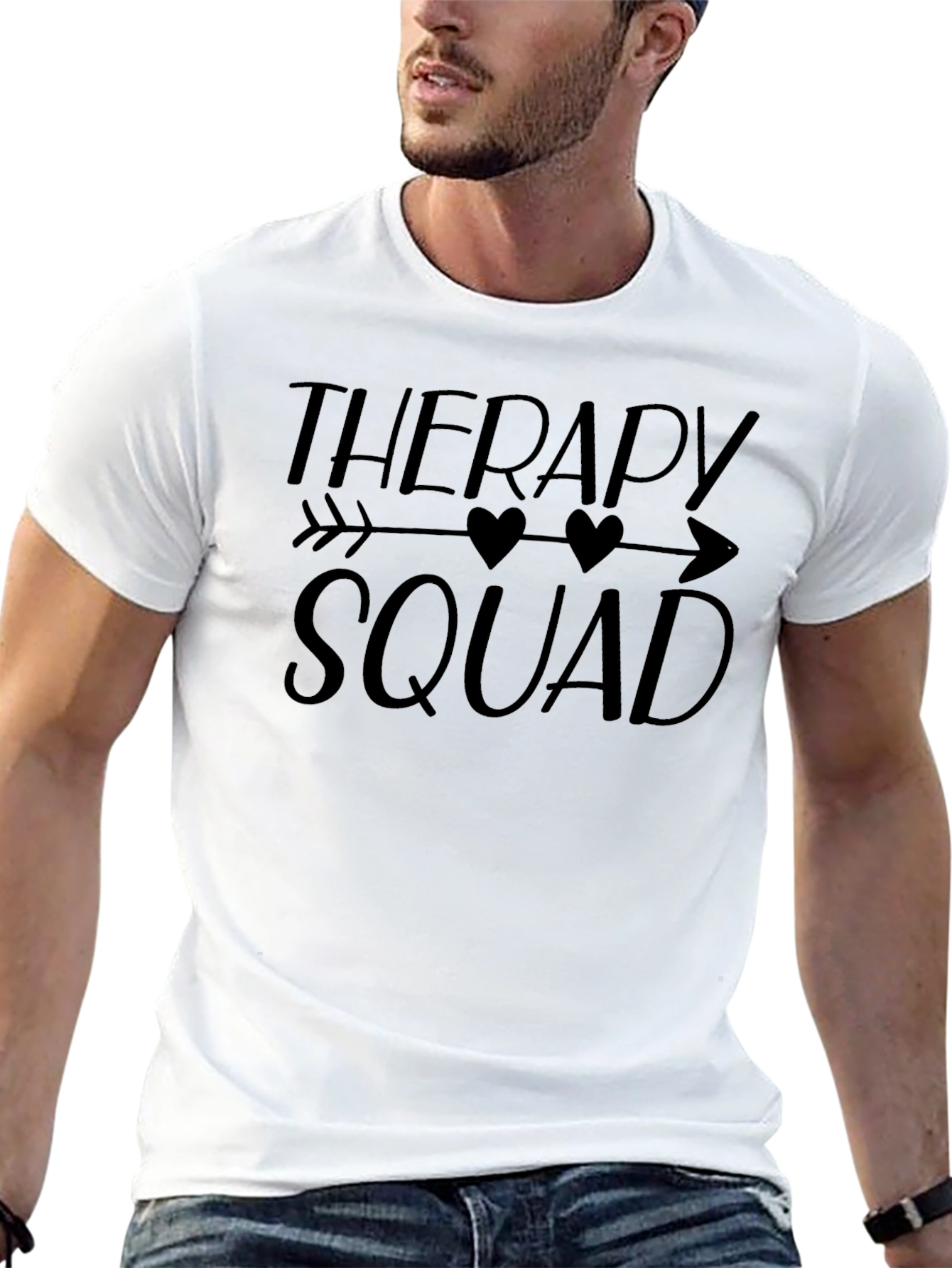Therapy Squad Graphic Tee - Comfort and Style