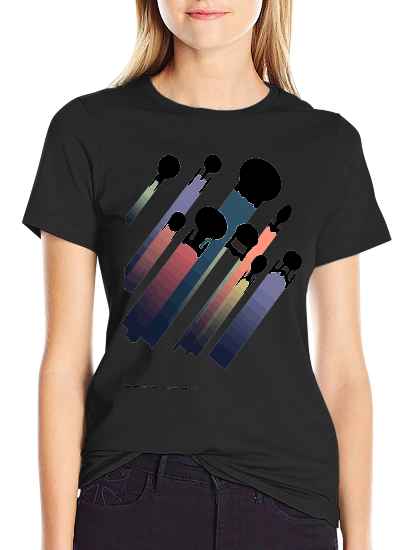Star Trek Ships Graphic T-Shirt - Boldly Stylish