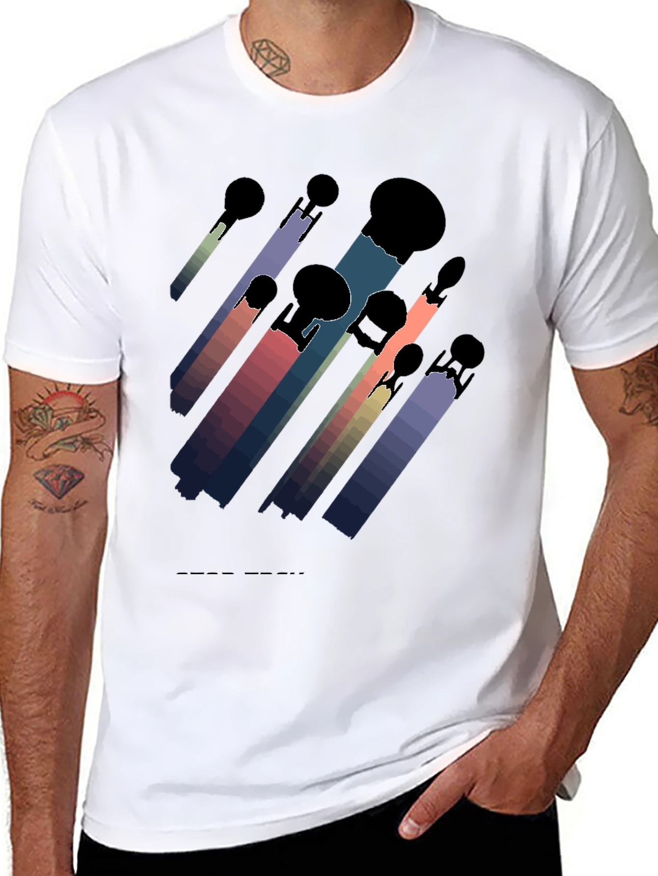 Star Trek Ships Graphic T-Shirt - Boldly Stylish
