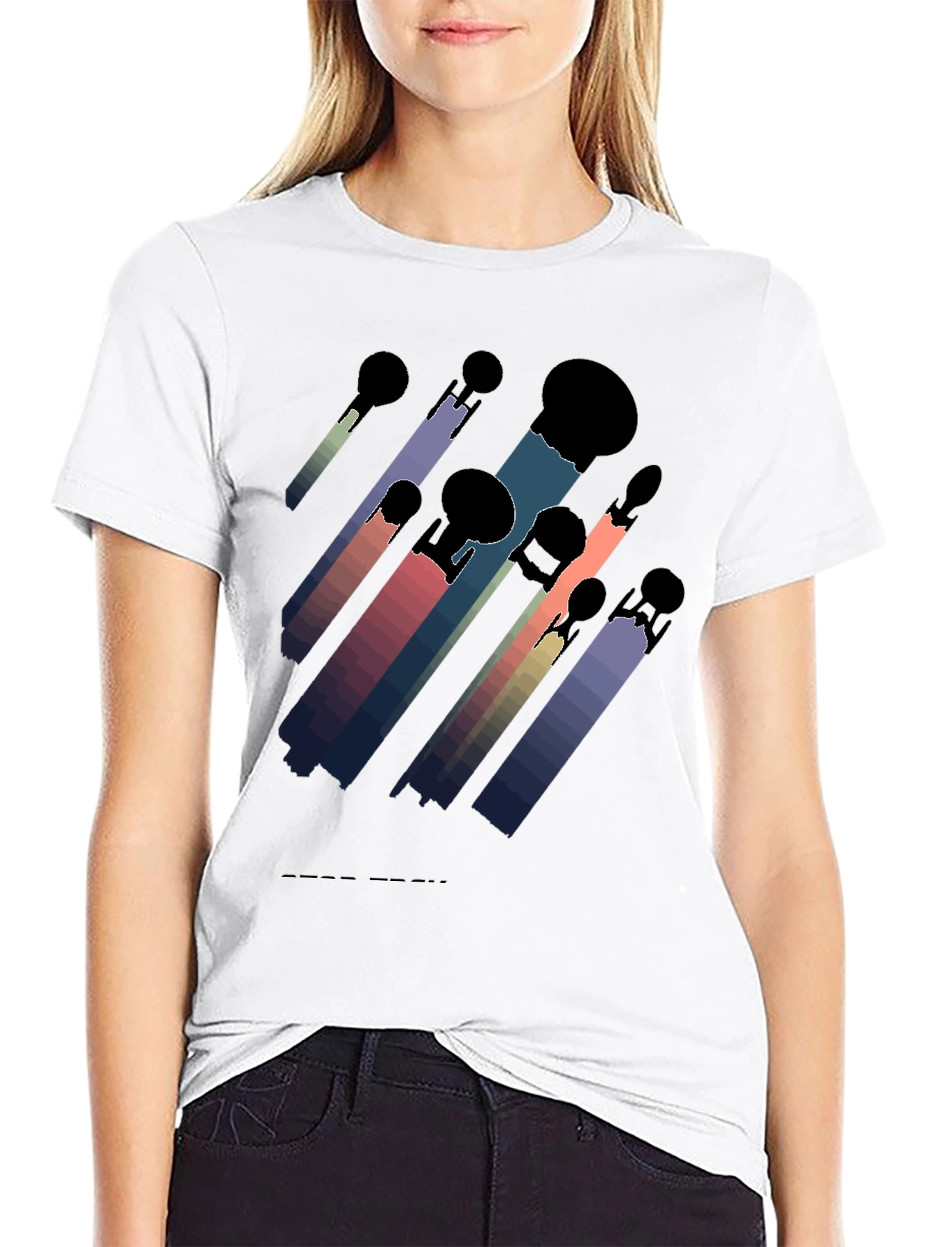Star Trek Ships Graphic T-Shirt - Boldly Stylish
