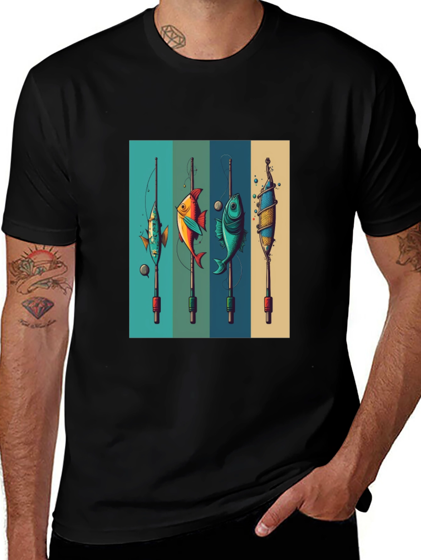 Fishing Poles T-Shirt