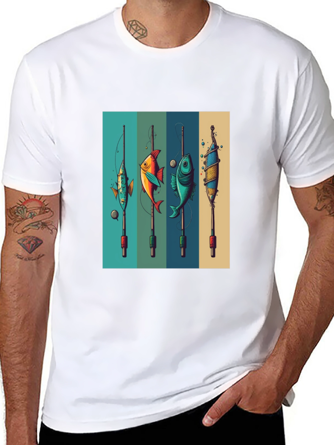 Fishing Poles T-Shirt