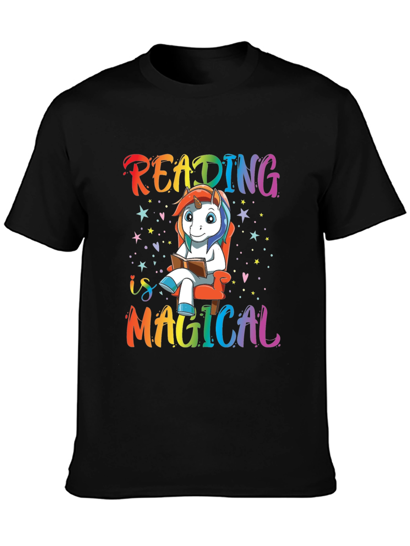 Reading is Magical Unicorn T-Shirt