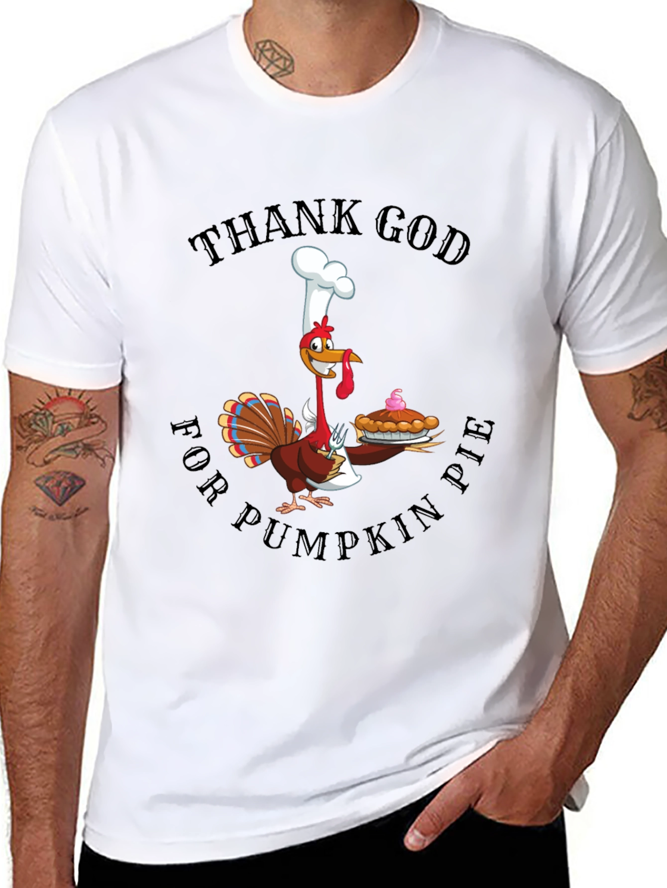 Thank God for Pumpkin Pie Thanksgiving T-Shirt