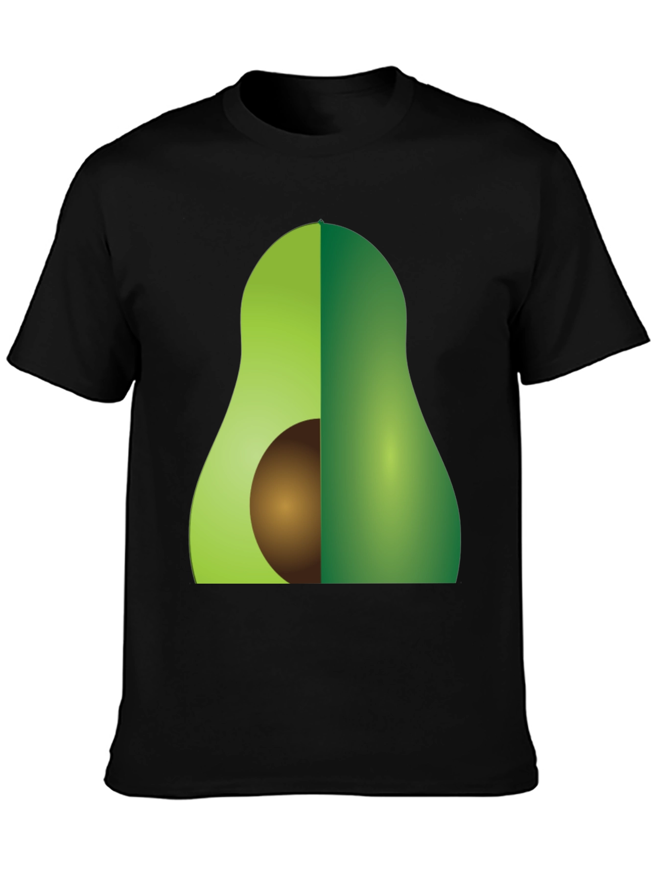 Avocado Graphic Tee - Black T-Shirt