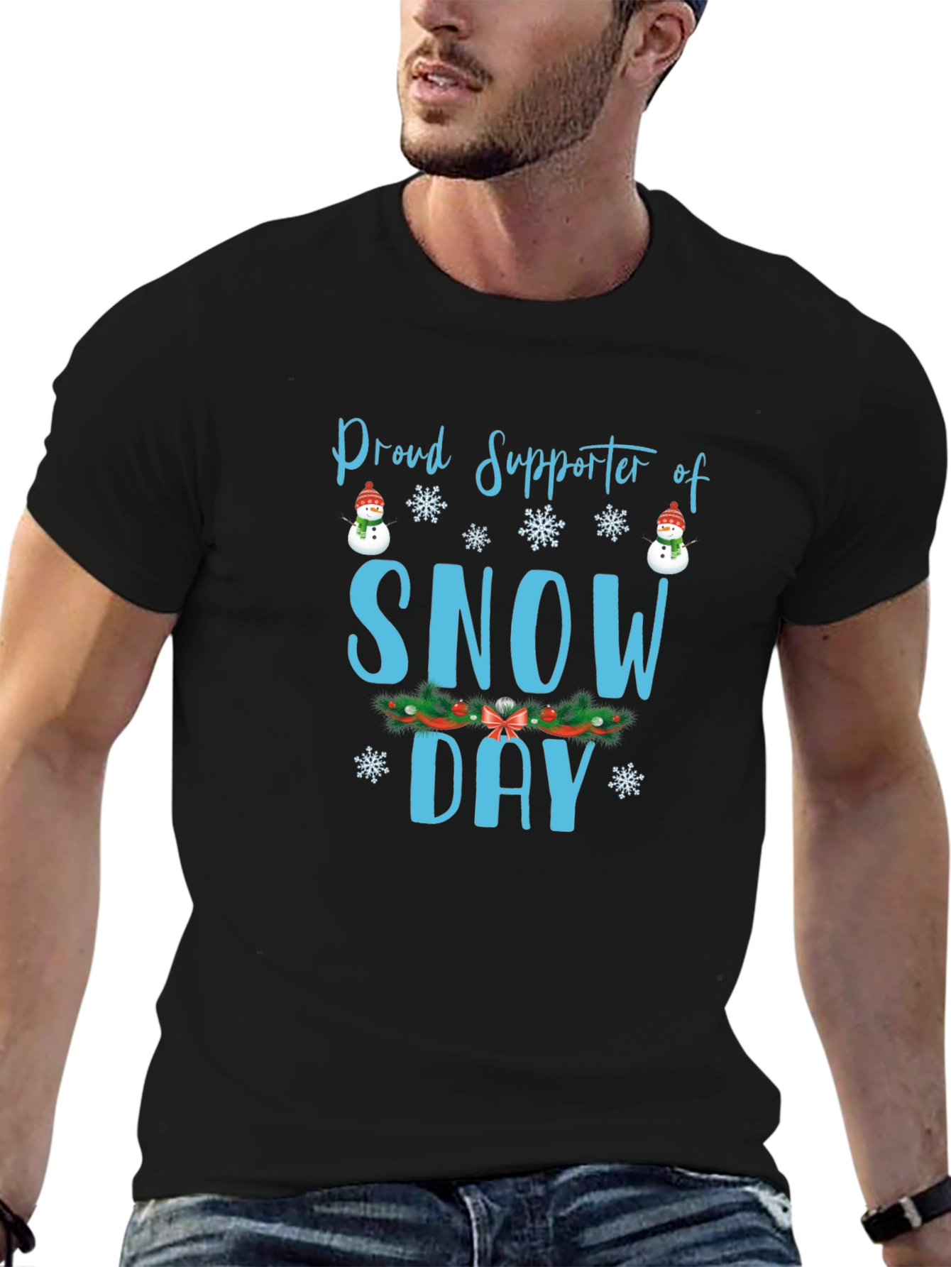 Proud Supporter of Snow Day T-Shirt