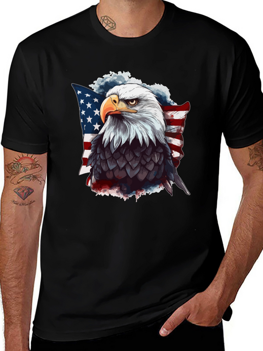 American Eagle Patriotic Graphic Tee