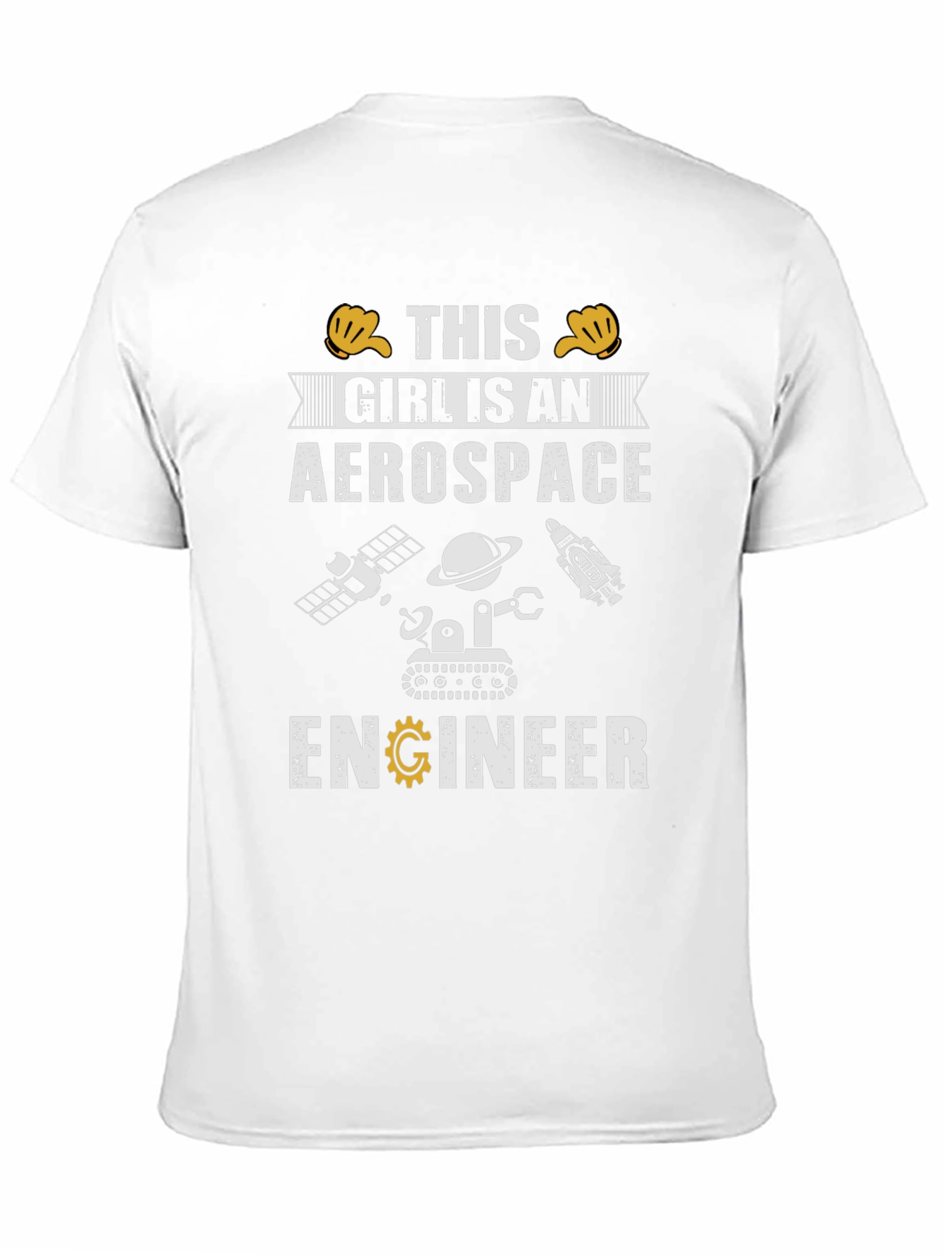 Aerospace Engineer Girl T-Shirt Funny STEM Shirt