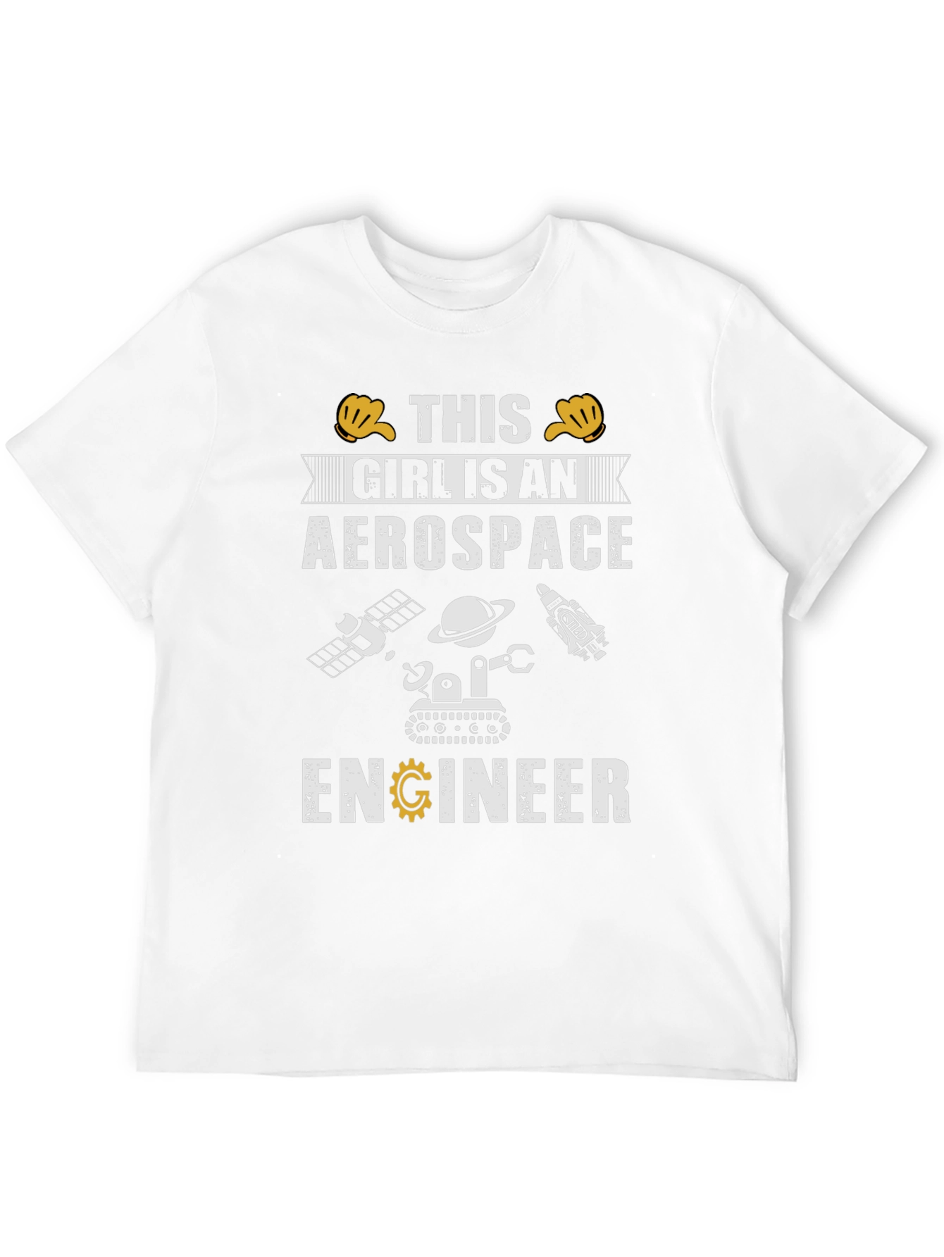 Aerospace Engineer Girl T-Shirt Funny STEM Shirt