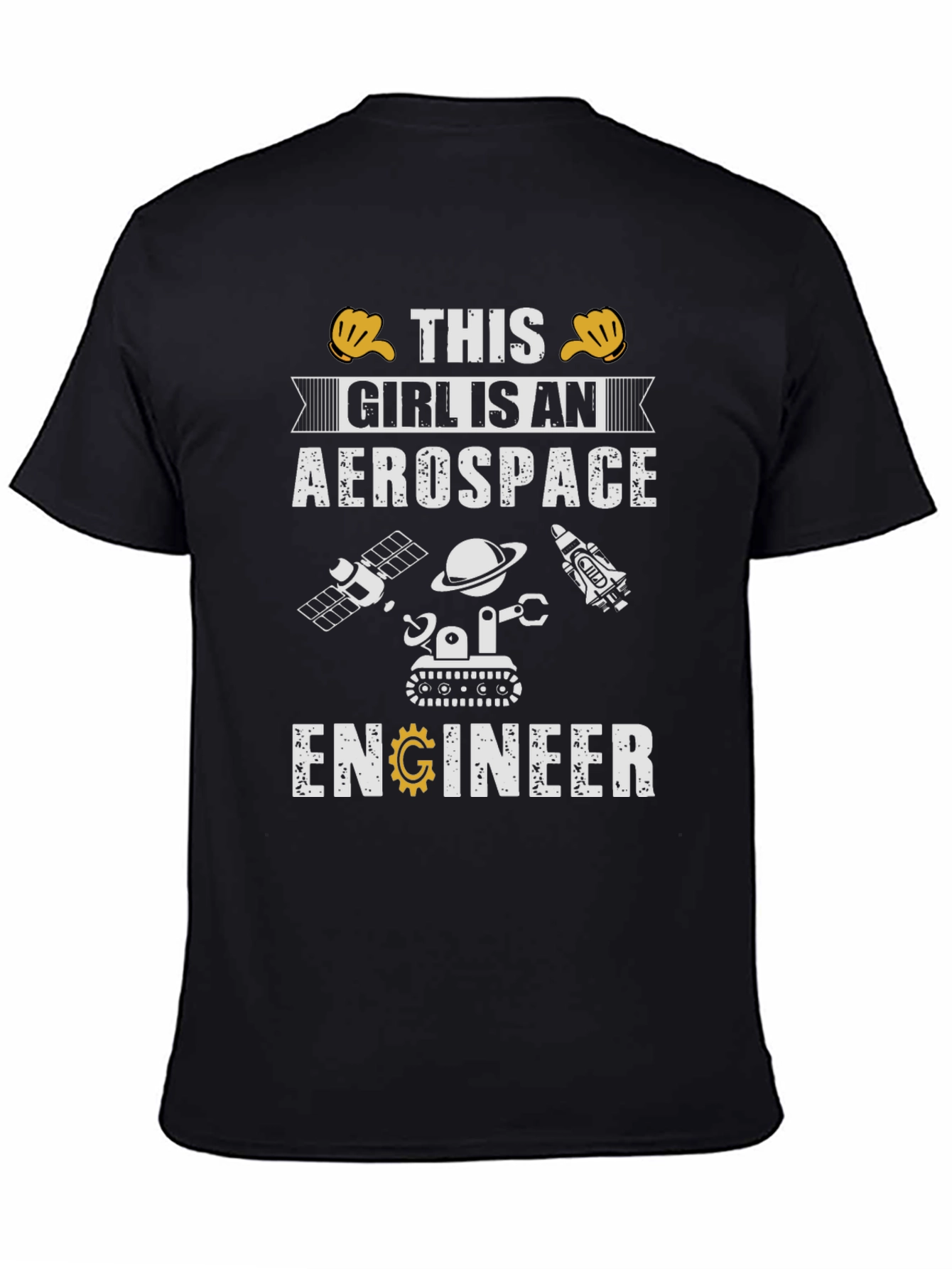 Aerospace Engineer Girl T-Shirt Funny STEM Shirt