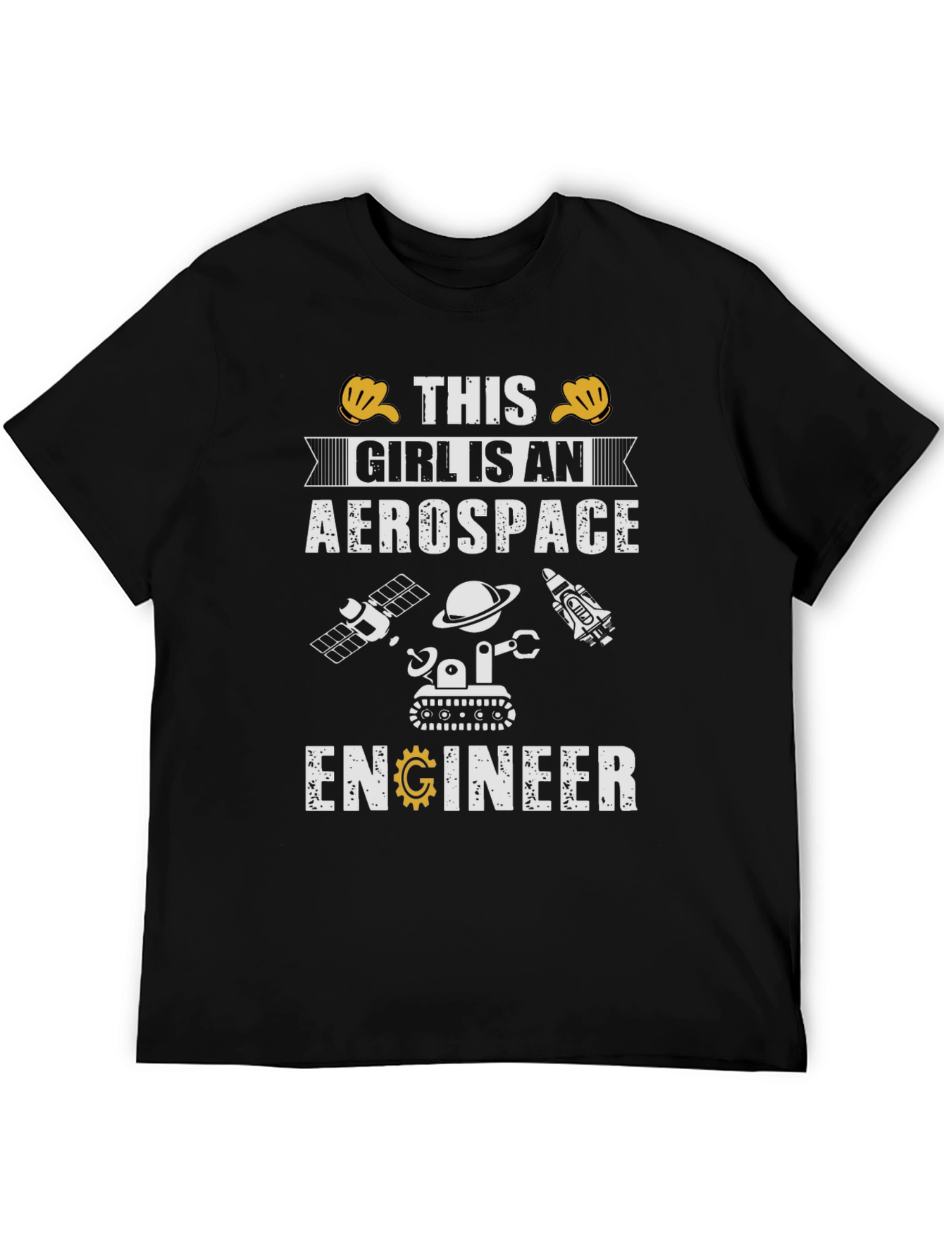 Aerospace Engineer Girl T-Shirt Funny STEM Shirt