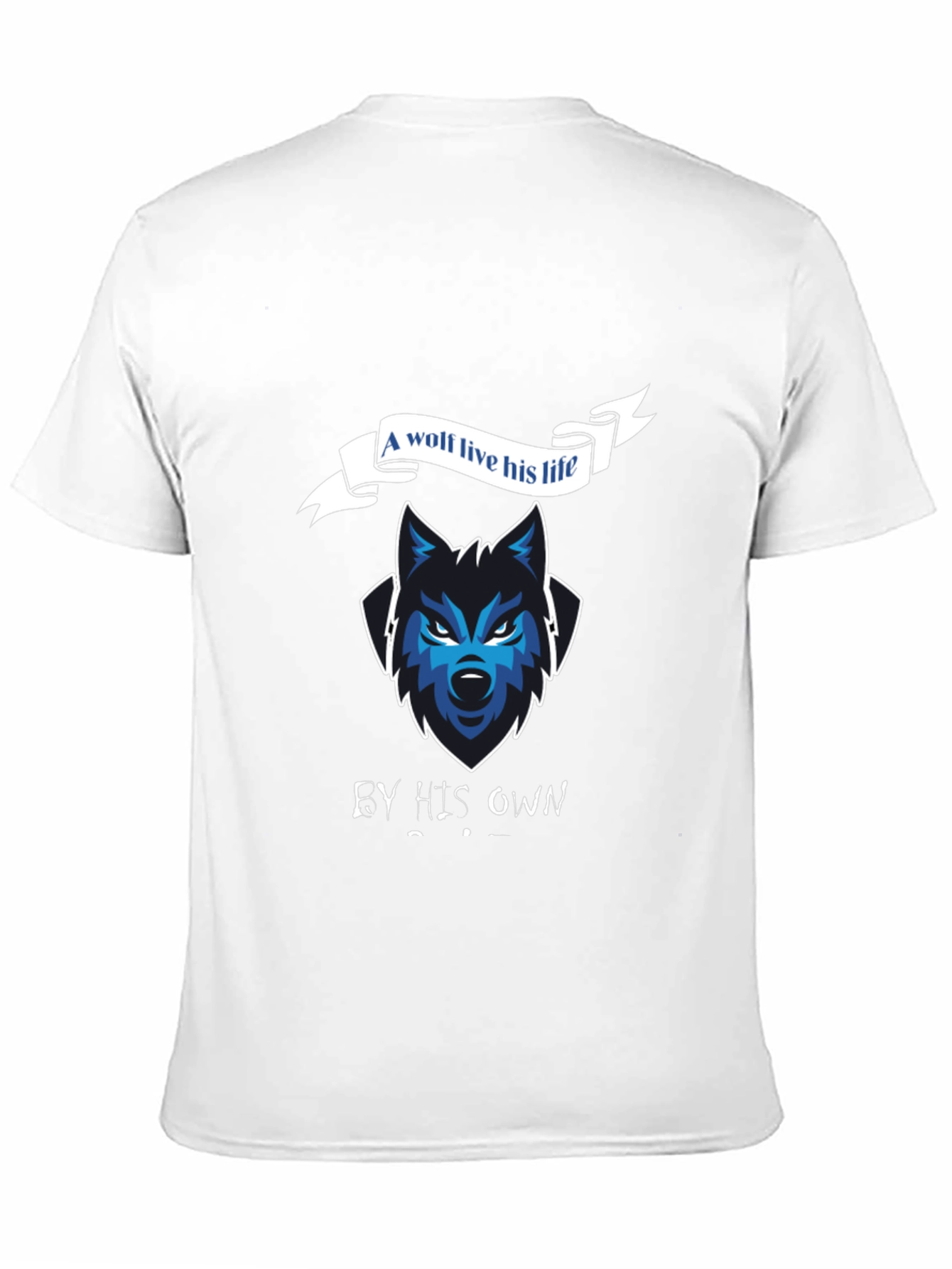 Wolf Life Black T-Shirt - Mens Graphic Tee