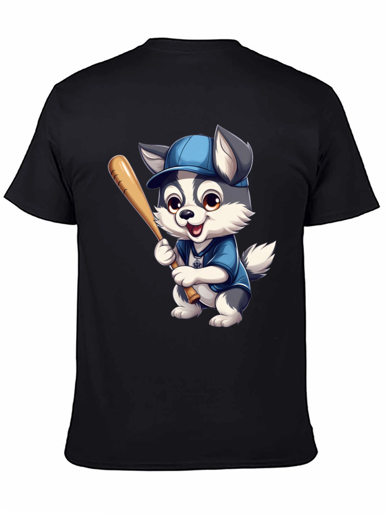 Husky Baseball T-Shirt