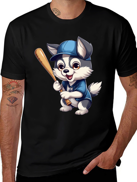 Husky Baseball T-Shirt