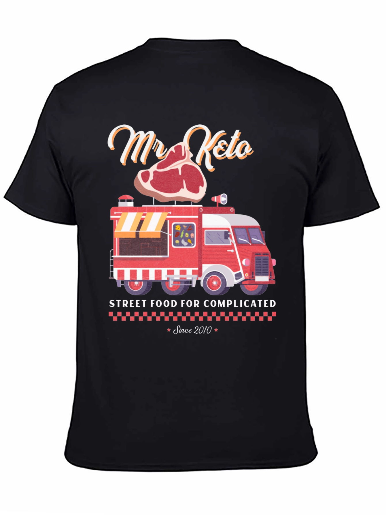 Mr. Keto Street Food T-Shirt