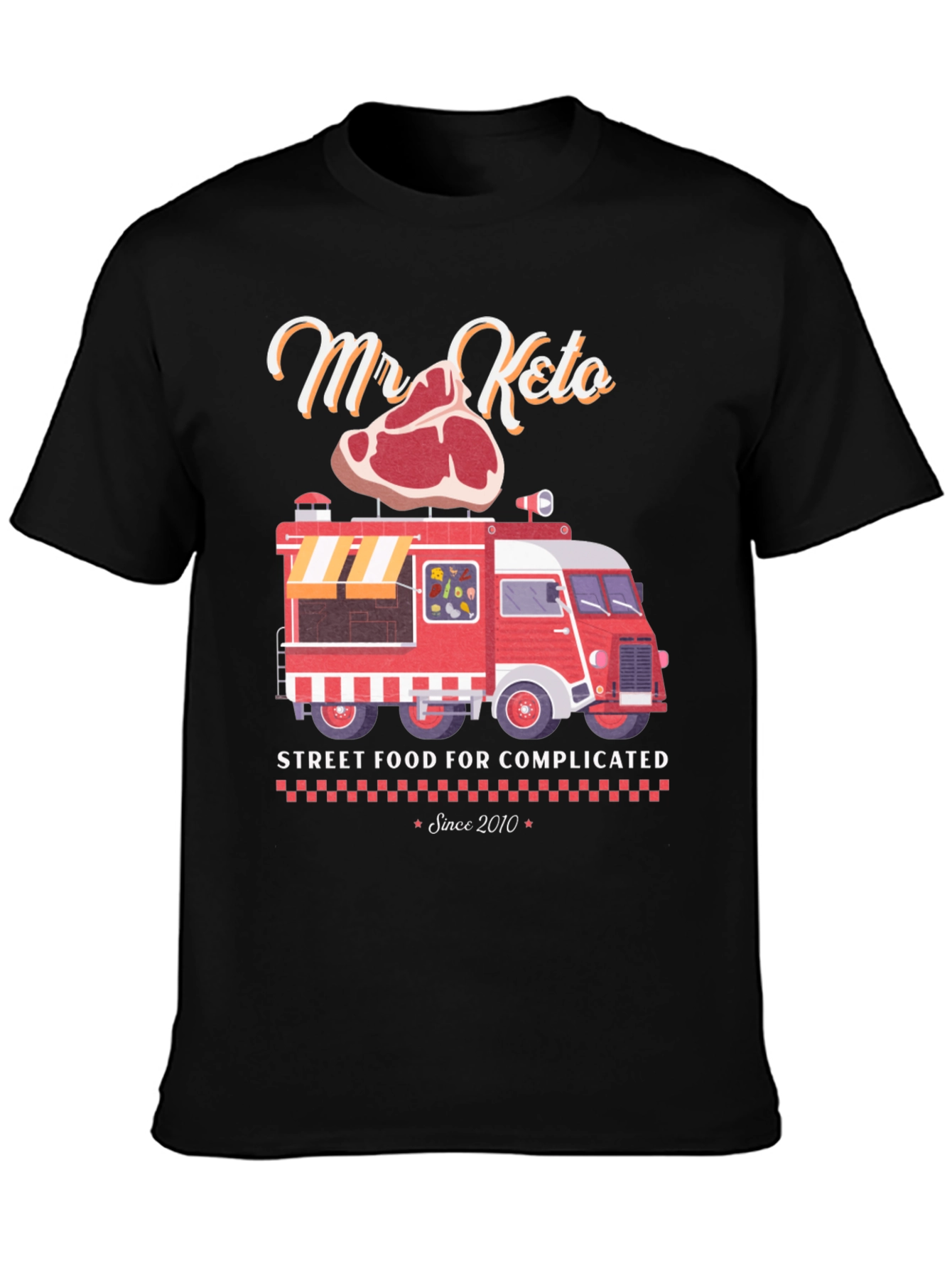 Mr. Keto Street Food T-Shirt