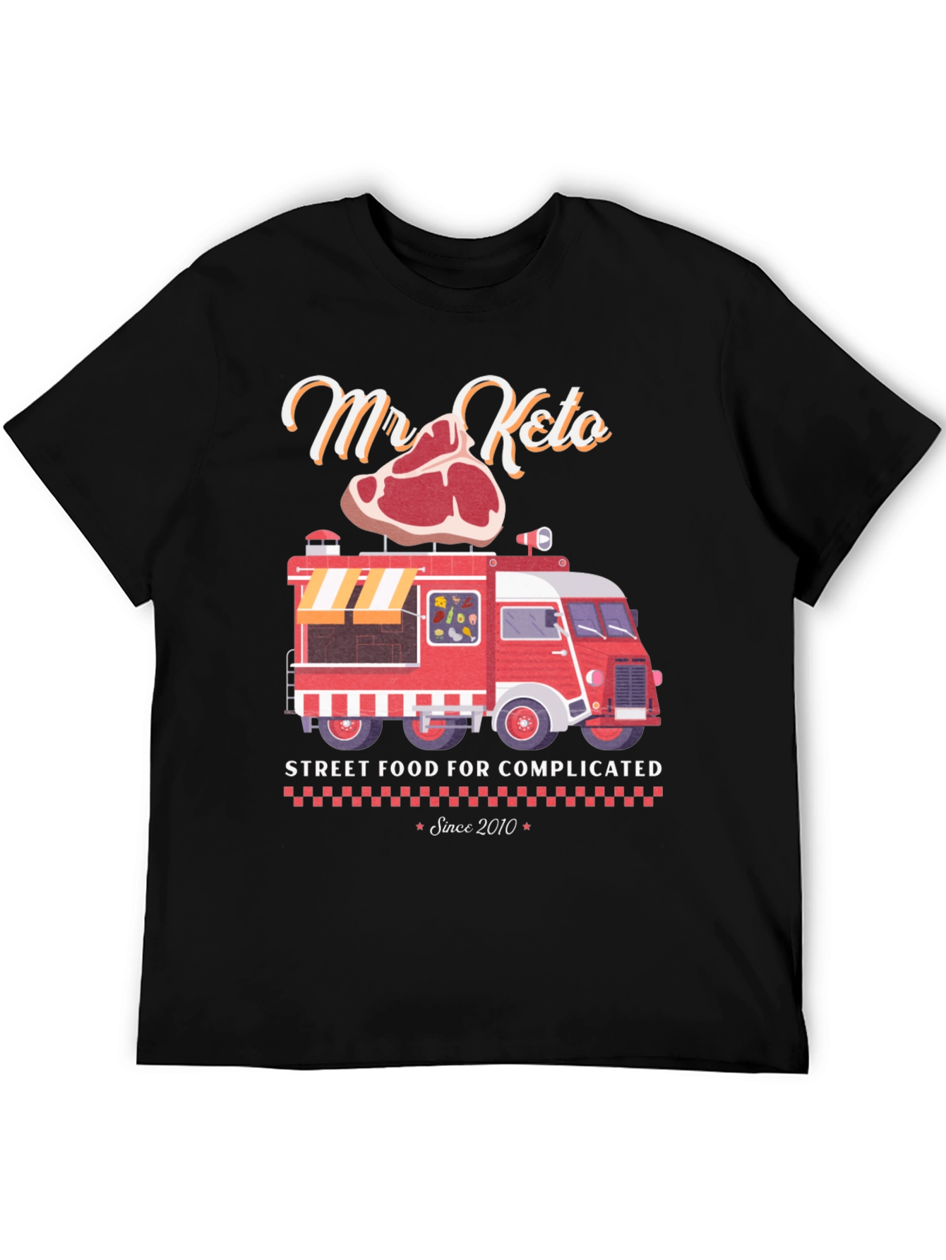 Mr. Keto Street Food T-Shirt