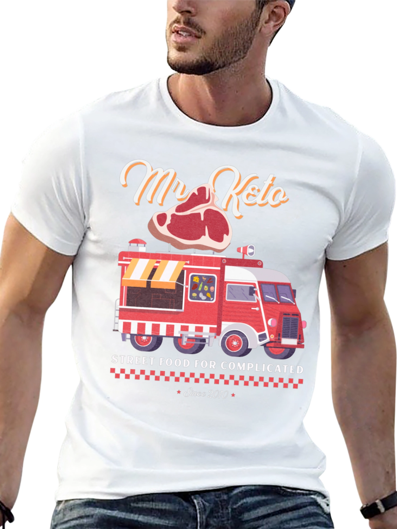 Mr. Keto Street Food T-Shirt