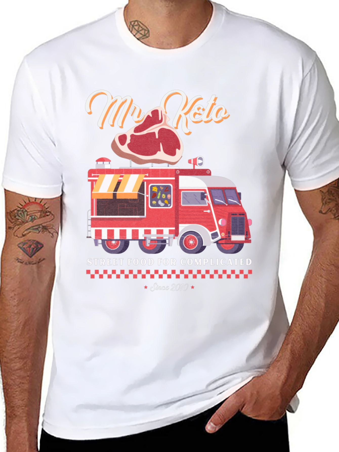 Mr. Keto Street Food T-Shirt