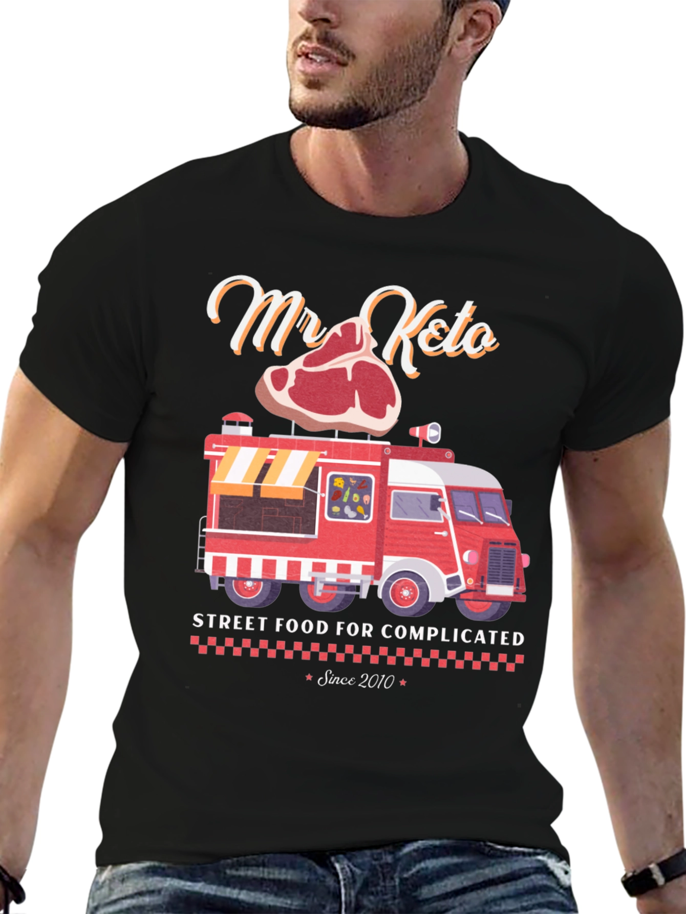 Mr. Keto Street Food T-Shirt