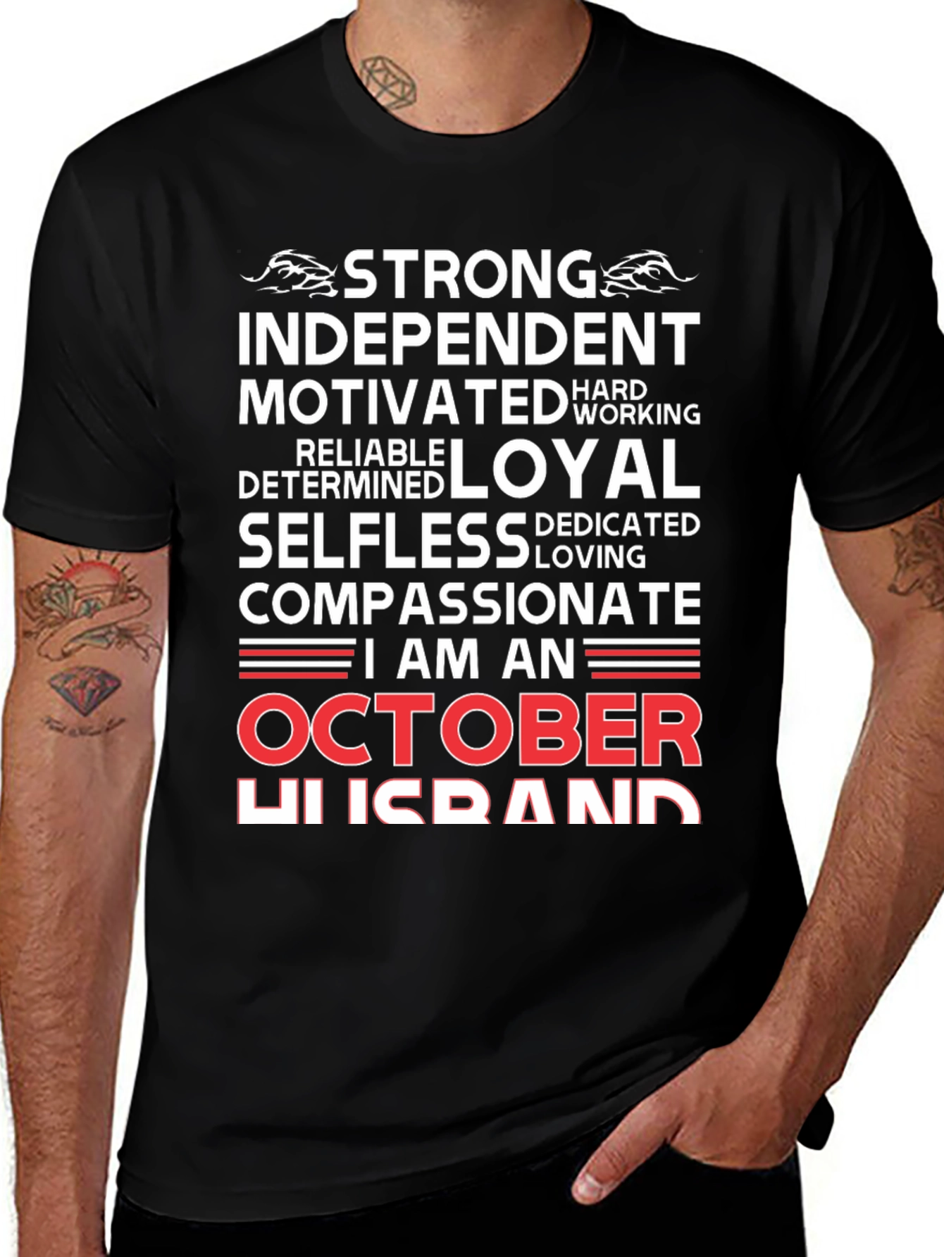 October Husband Graphic Tee