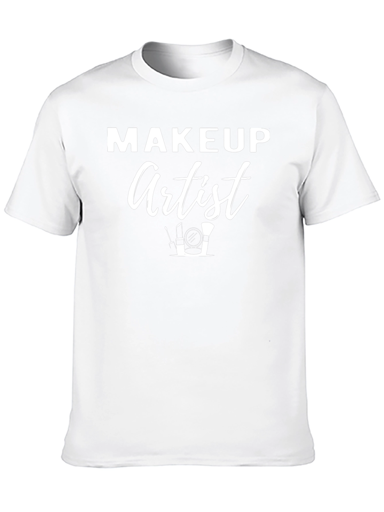 Makeup Artist Graphic T-Shirt - Black