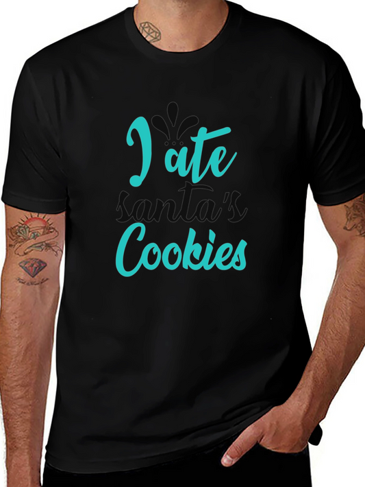 I Ate Santas Cookies T-Shirt - Holiday Fun