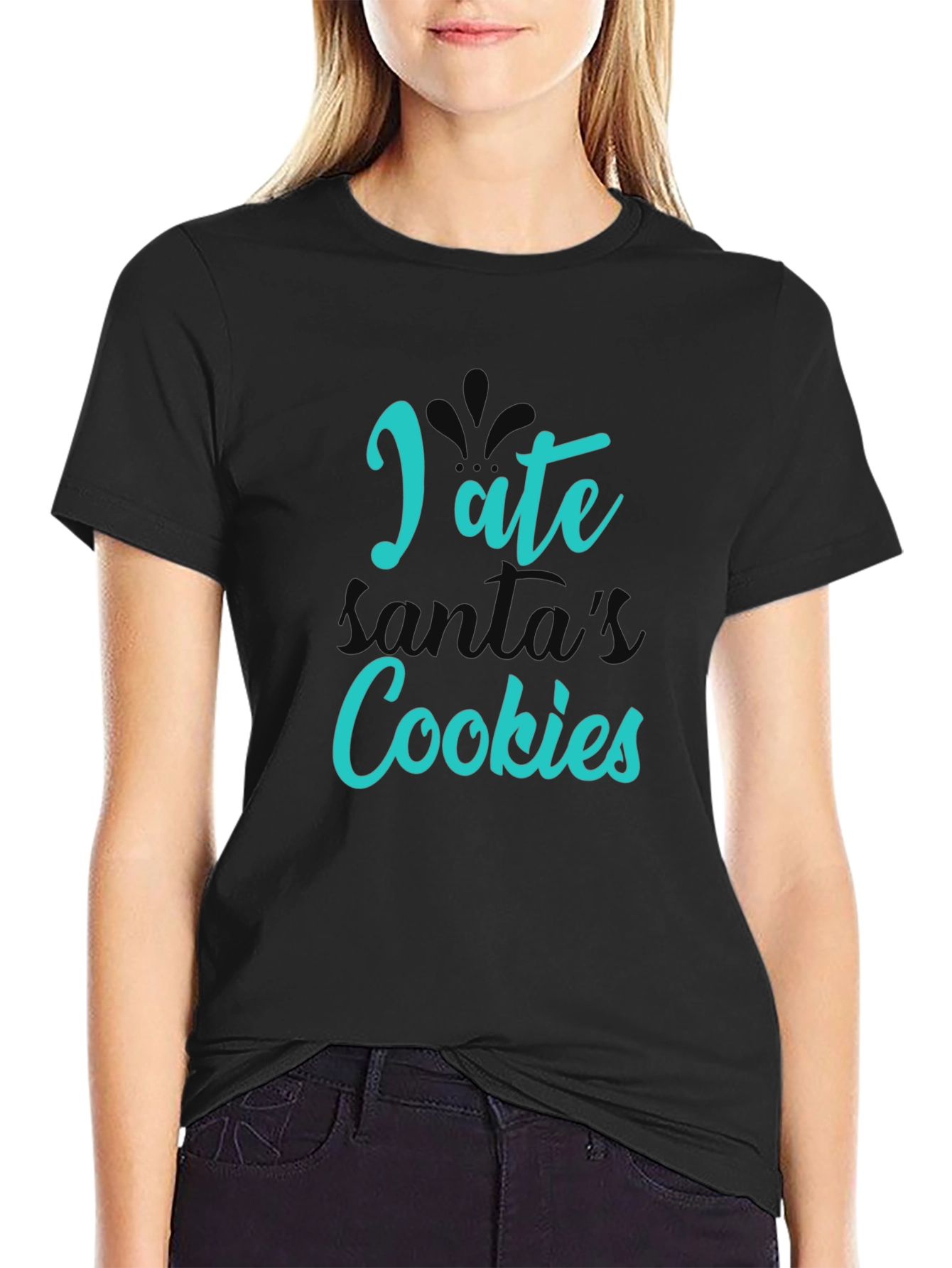 I Ate Santas Cookies T-Shirt - Holiday Fun