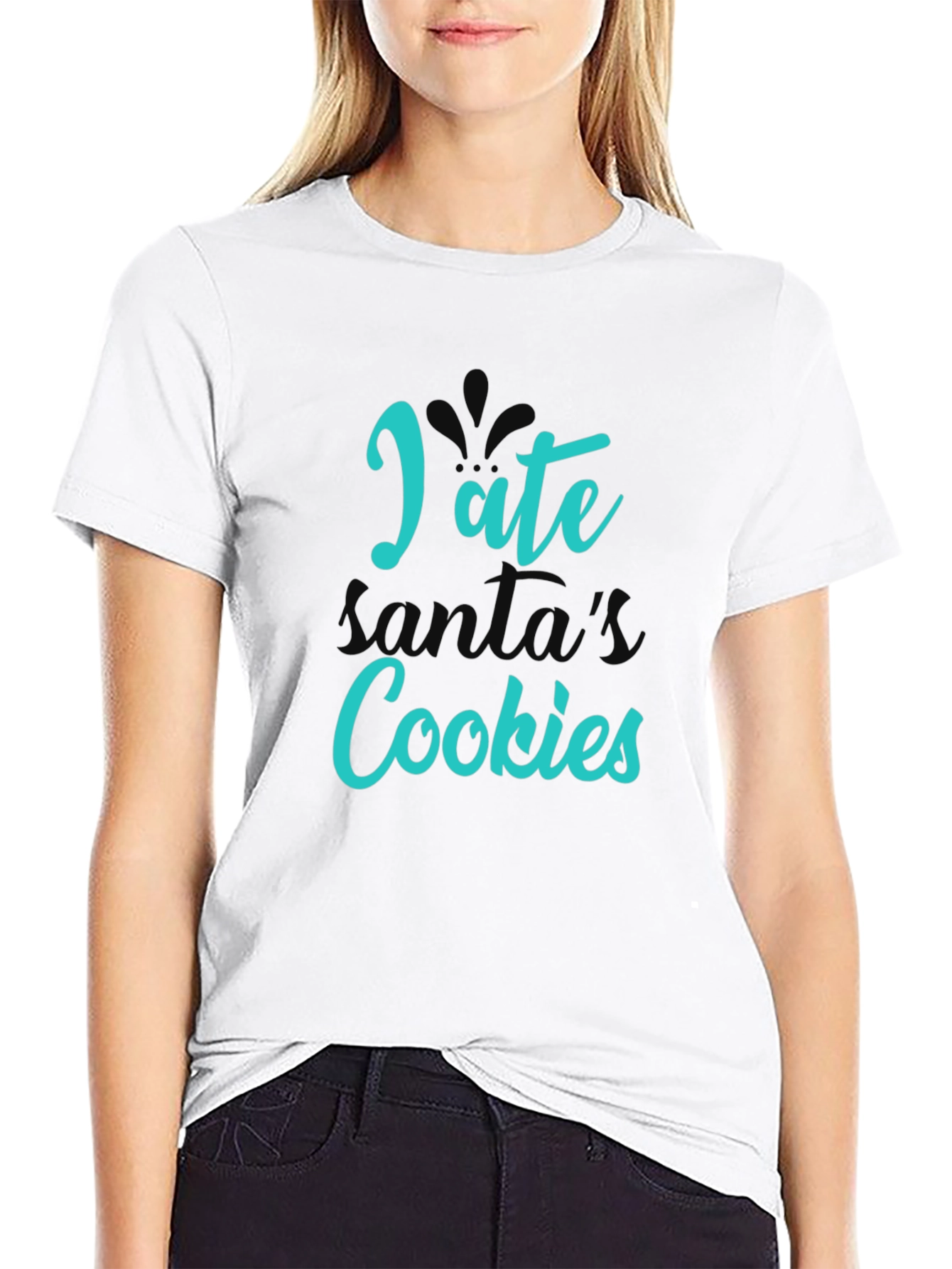 I Ate Santas Cookies T-Shirt - Holiday Fun