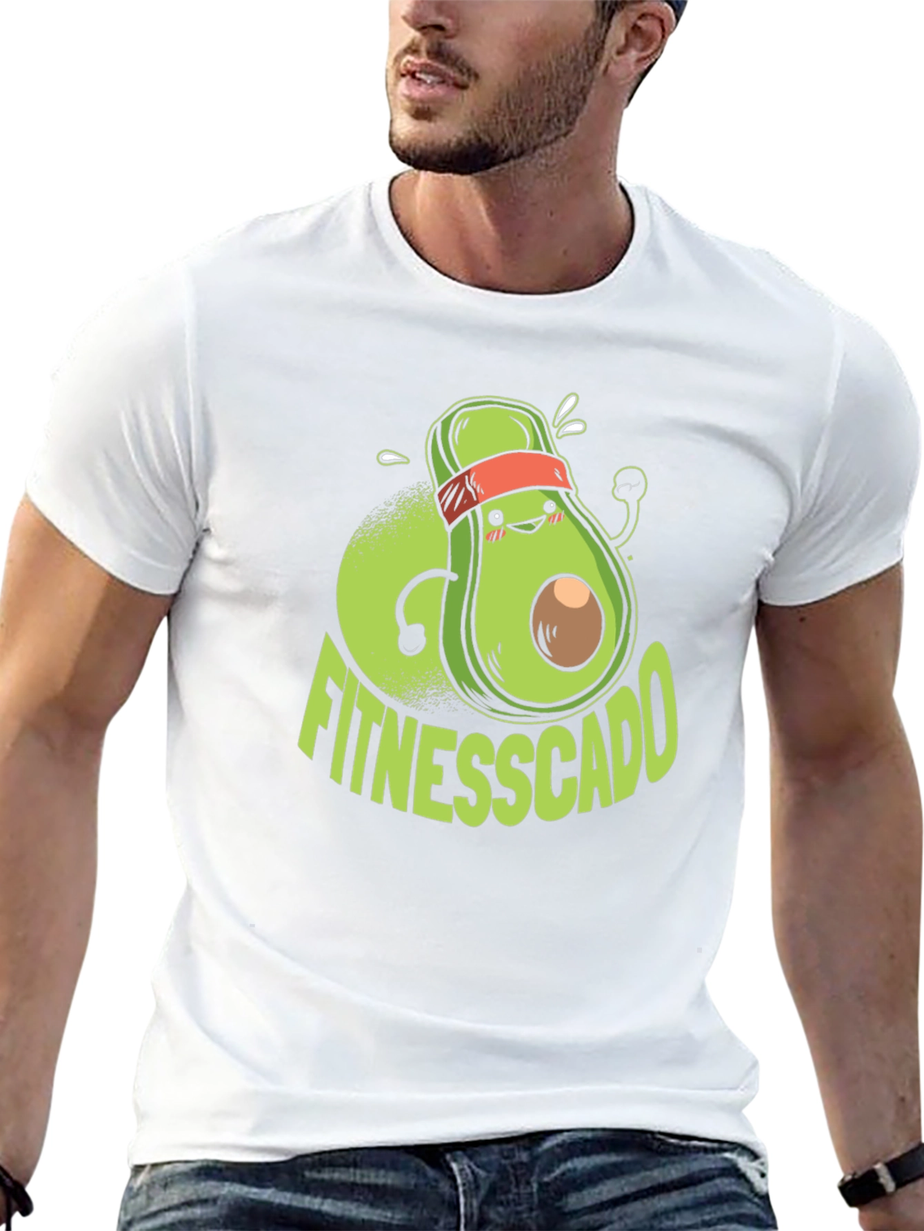 Fitnesscado Avocado Gym Workout T-Shirt